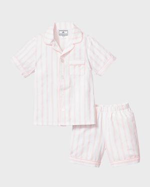 Girl's Printed Shorts Set, Size 6M-14