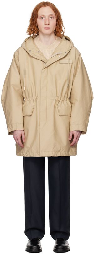 JACQUEMUS Manteau de style parka Marrone beige - Les classiques
