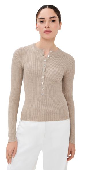 Nackiye Insider Knit Top Beige L