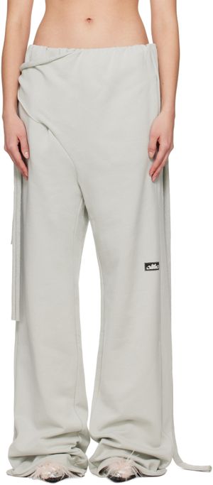 Ottolinger Gray 'Otto' Wrap Sweatpants