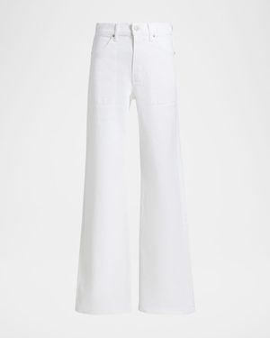 Crosbie High-Rise Wide-Leg Jeans