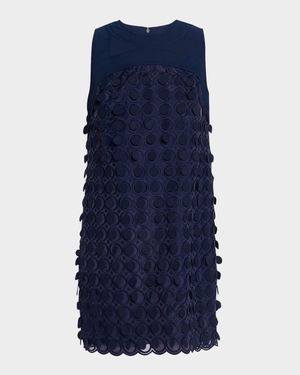 Bev 2 Cutout Woven Paillette Mini Dress