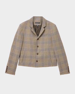 Men's Torino Check Single-Breasted Sport Coat