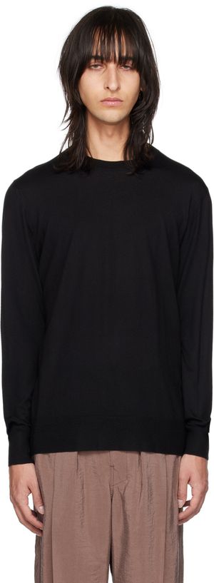 Gabriela Hearst Black Randall Sweater