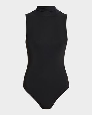 Nelly High-Neck One-Piece Swimsuit
