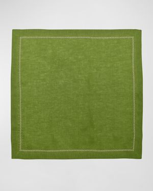 Classic Spring Green Linen Napkin