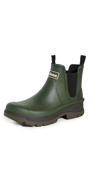 Barbour Nimbus Wellington Rain Boots Olive 9