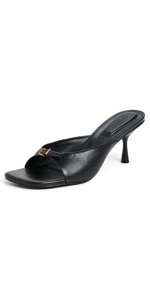 SIMKHAI Carey Leather Mules Black 40