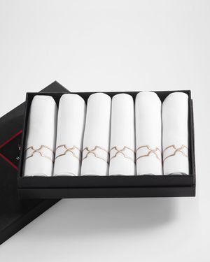 Topkapi Linen Guest Towels, Set of 6