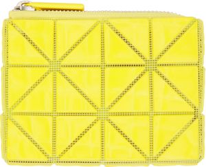 BAO BAO ISSEY MIYAKE Yellow Cassette Wallet