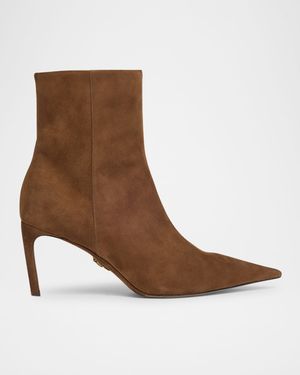 Devotion Suede Stiletto Ankle Booties