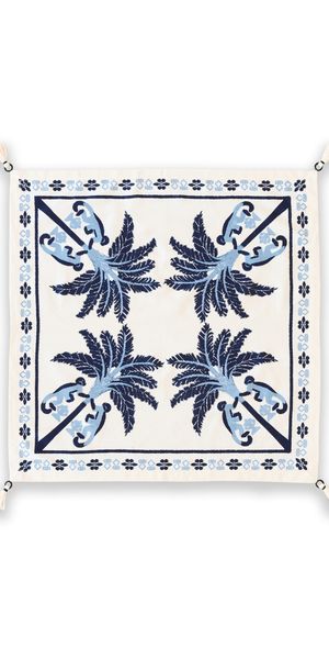 Johanna Ortiz Deep Navy Ikat Amazónico Napkins Deep Navy One Size
