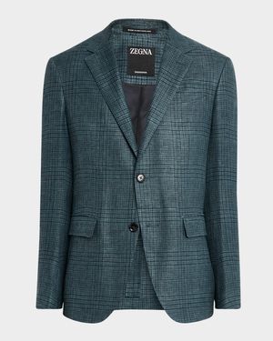 Men's Crossover Prince of Wales Sport Coat