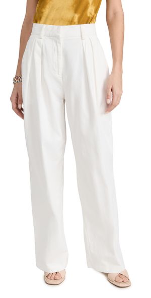 STAUD Luisa Pants Ivory 12