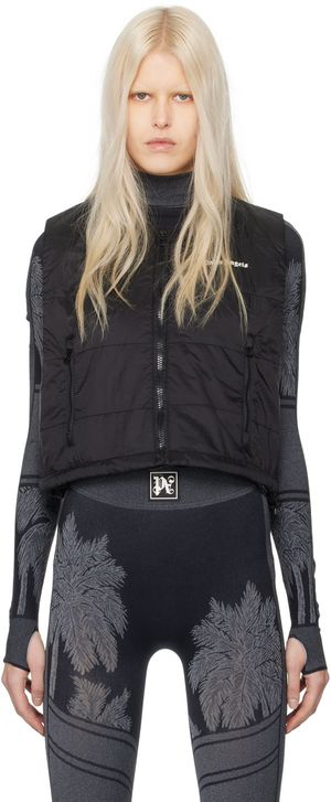 Palm Angels Veste noire à logo