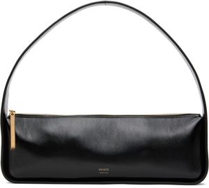 KHAITE Black Lori Baguette Bag