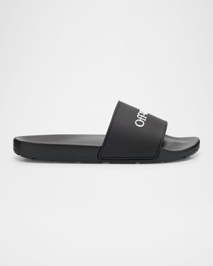 Men's Bookish Logo Slide Sandals