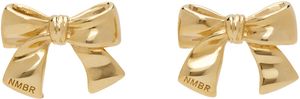 Numbering Gold #7118 Earrings