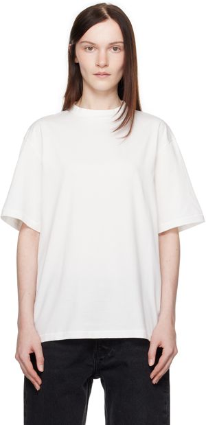 Aya Muse T-shirt droit blanc
