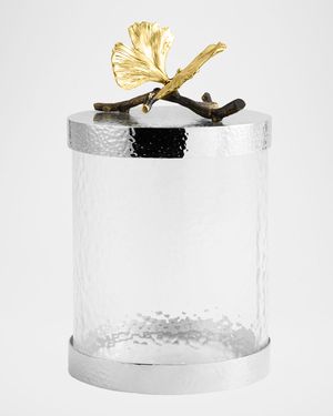 Butterfly Ginkgo Canister, Small