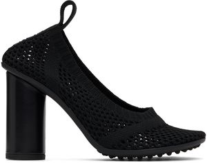 Bottega Veneta Black Atomic Pump Heels