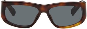JACQUEMUS Brown La Casa 'Les lunettes Pilota' Sunglasses