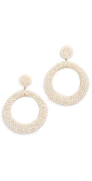 Deepa Gurnani Deepa by Deepa Gurnani Roberta Earrings Ivory One Size