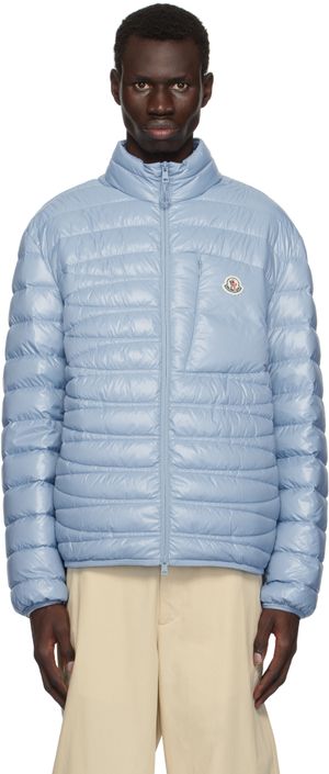 Moncler Blue Leveche Down Jacket