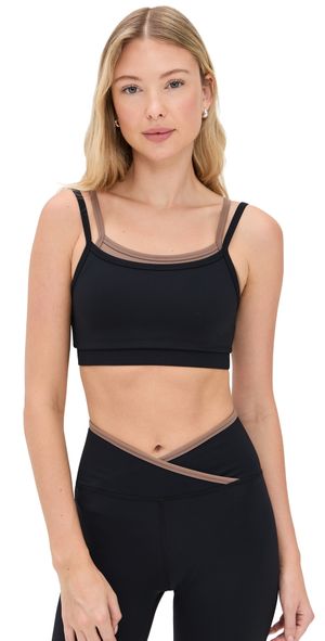 Strut This The Rhodes Bra Black/Malt M