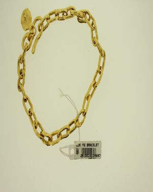 22K YG BRACELET CADENE 17 FI