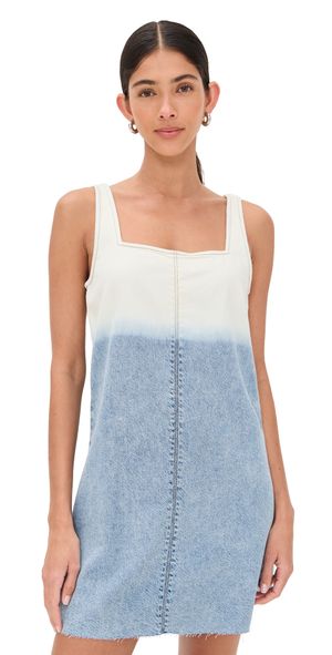 rag & bone Featherweight Jayde Dress Bleached Stripe L