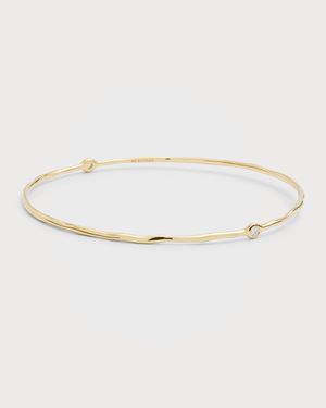 Superstar Bangle in 18K Gold with Diamonds