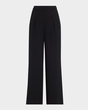 High-Rise Stretch Trousers