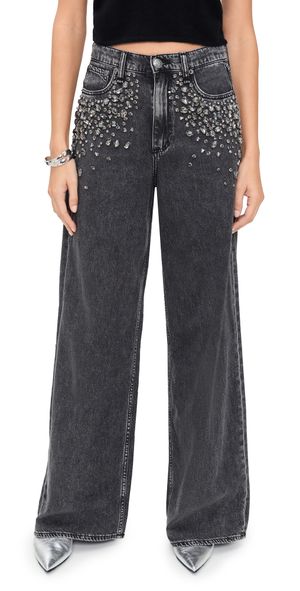 rag & bone Featherweight Sofie High Rise Wide Leg Jeans Anjwl 28
