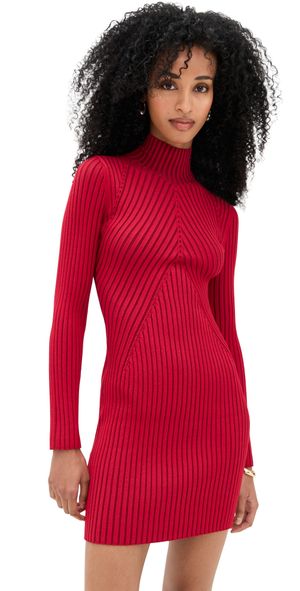 Ramy Brook Louis Dress Scarlet Red S