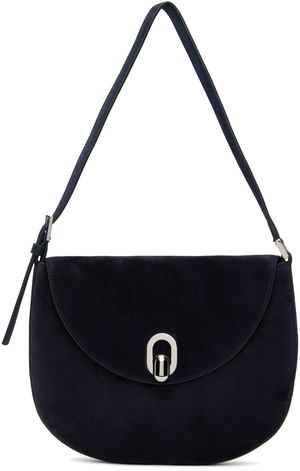 Savette Navy Small Tondo Bag