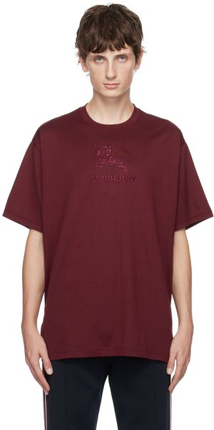 Burberry Burgundy EKD T-Shirt