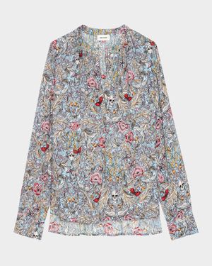 Tink Soft British Flowers Blouse
