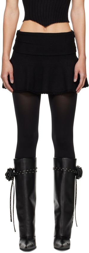 GUIZIO Minijupe Heart noire