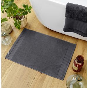 L'effet Papillon - Tapis de bain 100 coton peigné - Taille 50x70 - Orange