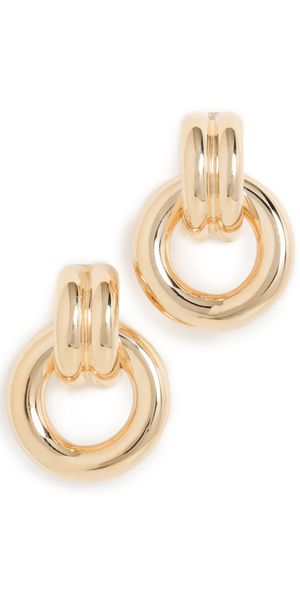 Jennifer Zeuner Jewelry Gina Earrings Gold One Size
