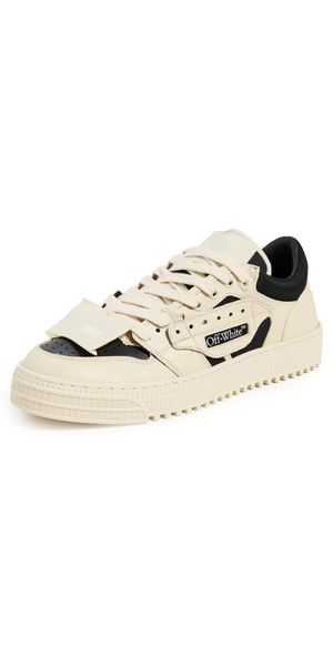Off-White Low Top 3.0 Off Court Sneakers Beige/Black 43
