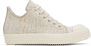 Rick Owens DRKSHDW Baskets Megacrust blanc cassé