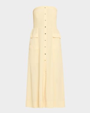 Blair Strapless Midi Dress