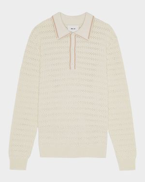 Men's Josh Long-Sleeve Polo Shirt