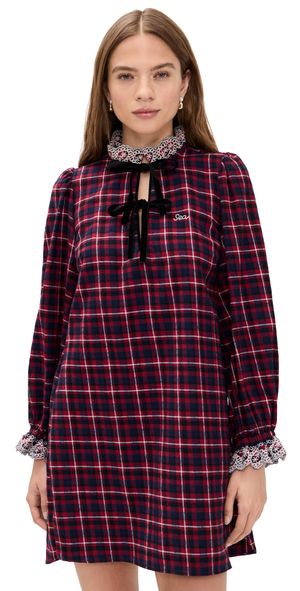 Sea Zahara Sleepwear Night Shirt Red L