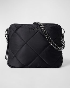 Bowery Quilted Nylon Crossbody Bag