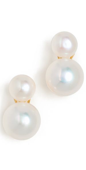 SHASHI Bianca Pearl Earrings Pearl One Size