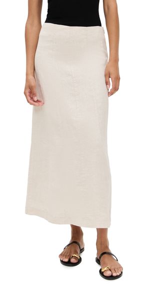 Jenni Kayne Kinney Skirt Natural L