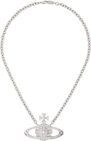 Vivienne Westwood Silver Man. Bas Relief Necklace